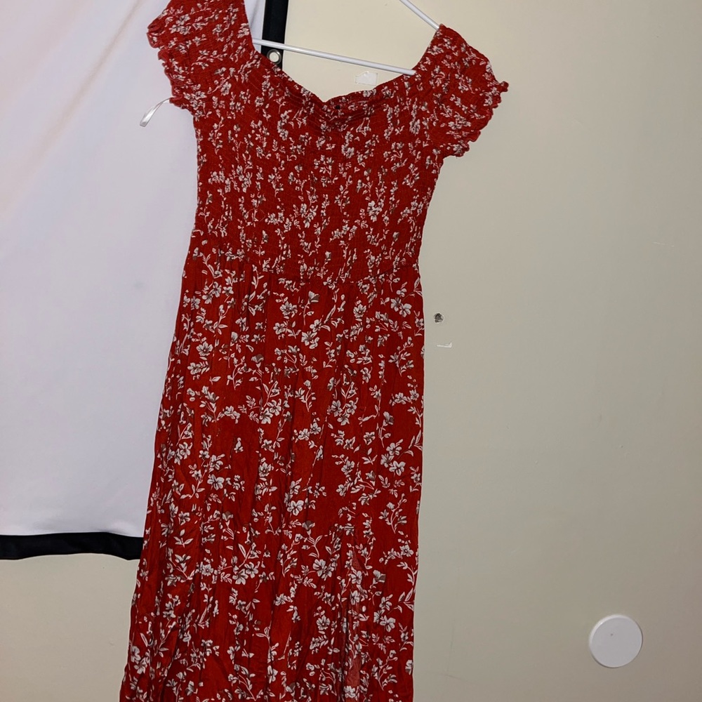off the shoulder dress